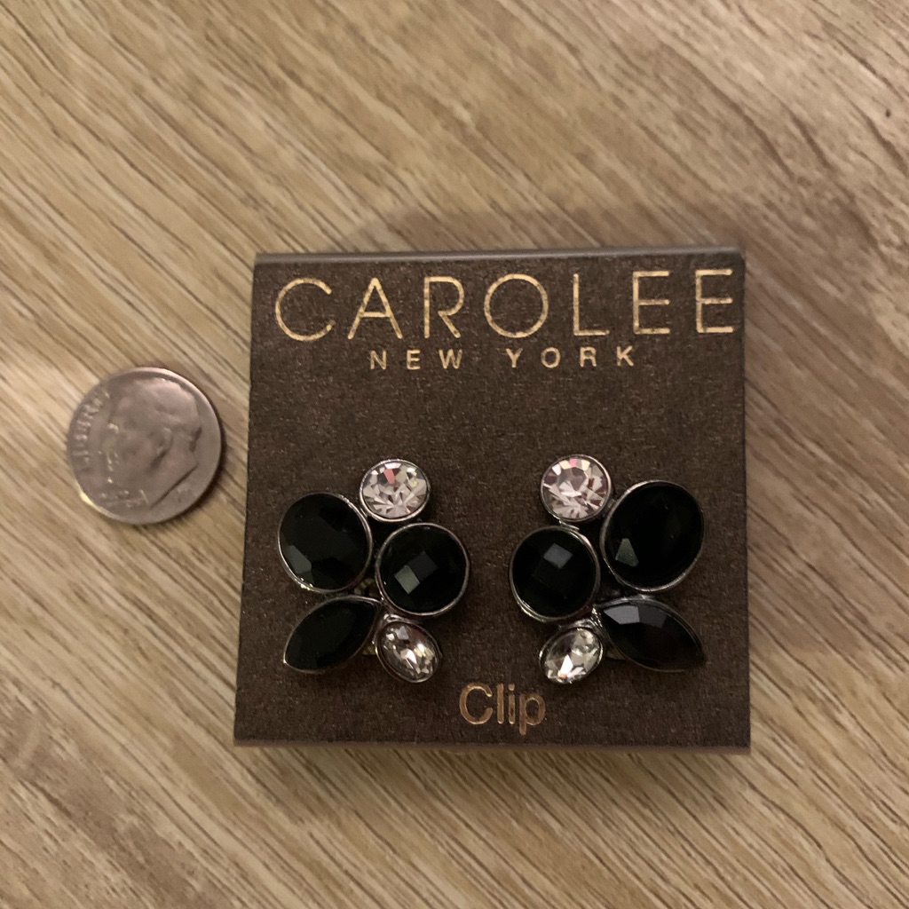 New Clip On Earrings 15$